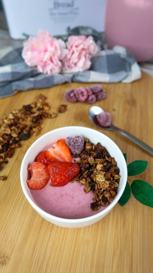Smoothie bowl framboises