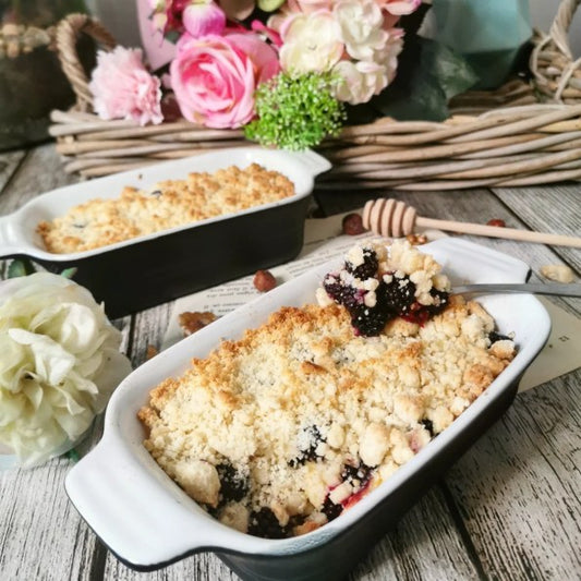 Crumble pomme mûre