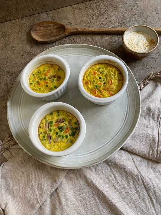 Petits flans de légumes
