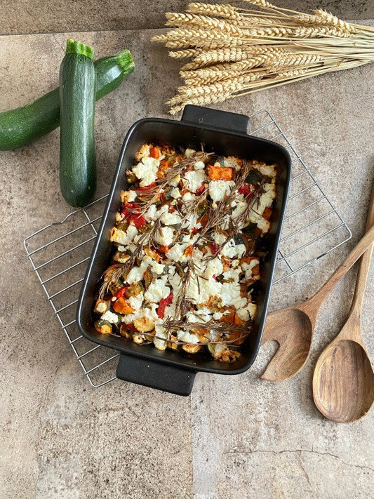 Ratatouille gourmande au four