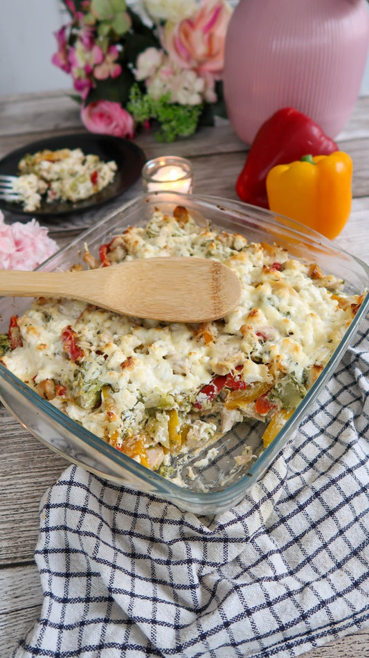 Gratin légumes et poulet