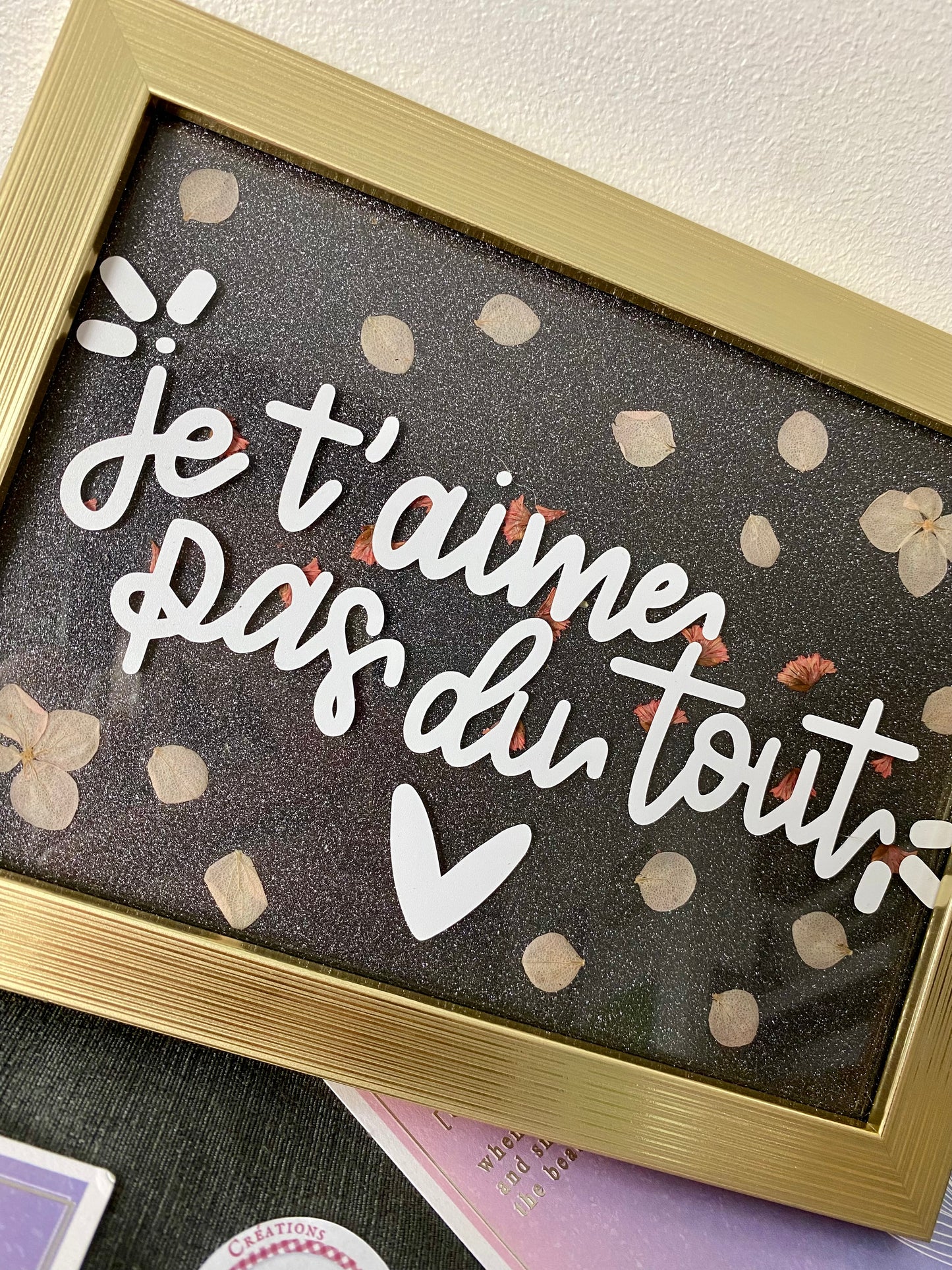 « Je t’aime pas du tout » 13x18cm