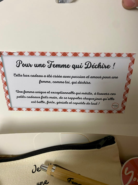 Box « Femme qui Déchire »