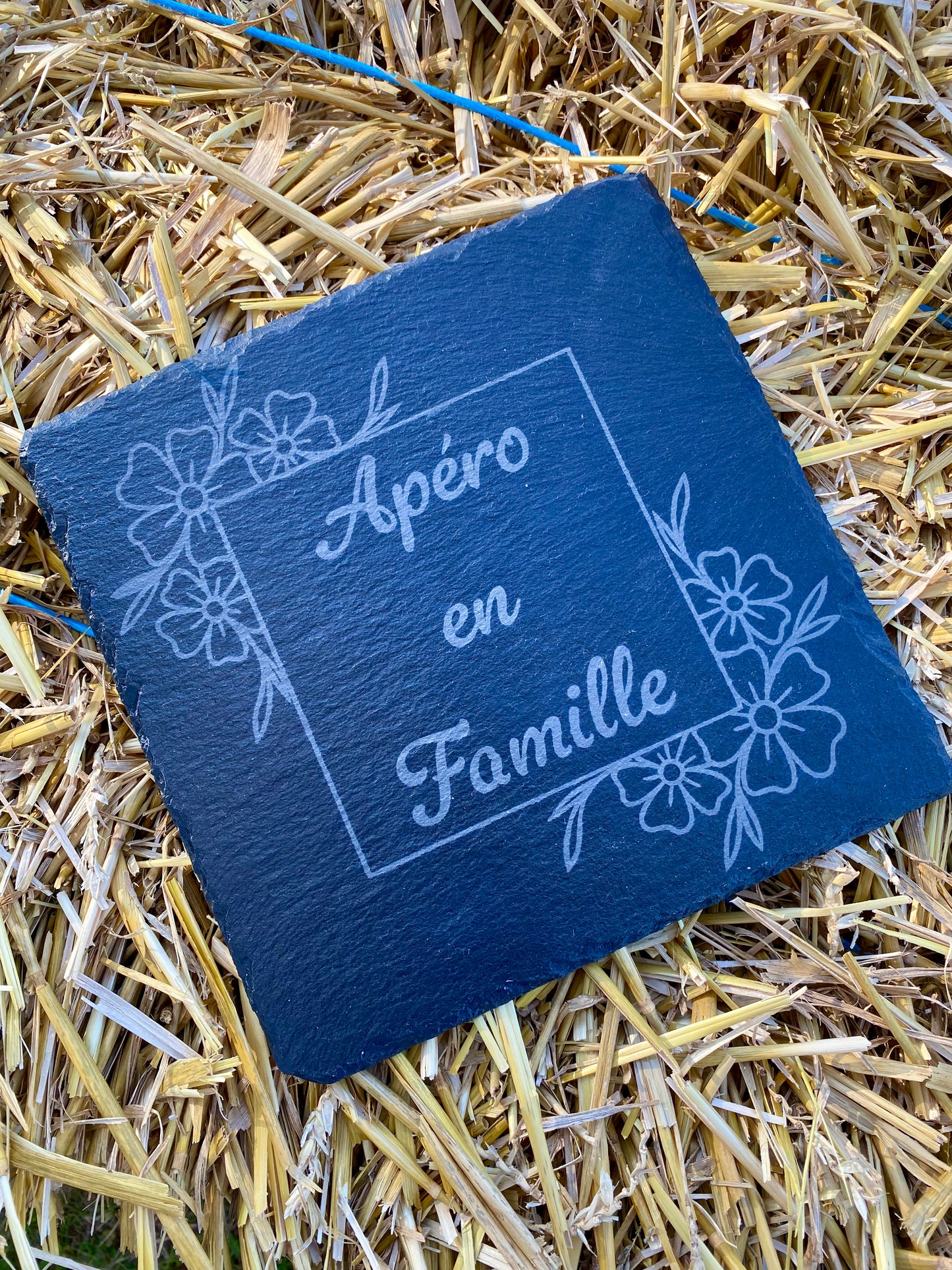 Ardoise "Apéro en Famille"