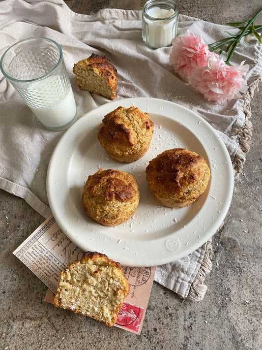 Muffins coco-vanille