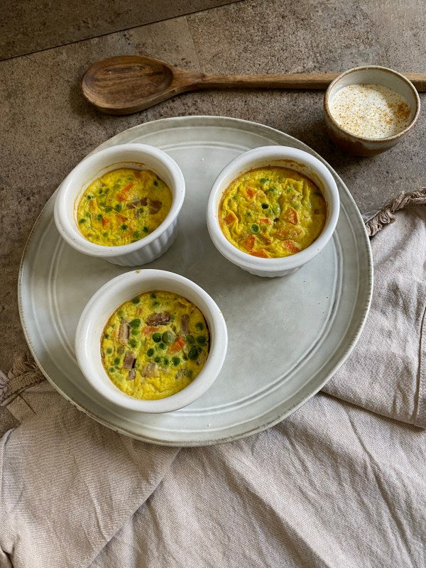 Petits flans de légumes