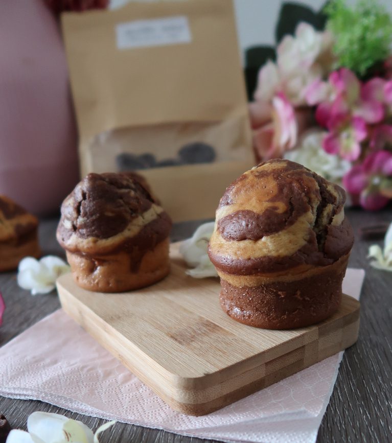 Muffins marbrés