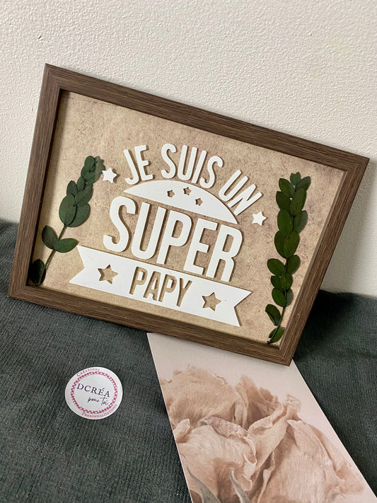 «Super Papy» 13x18cm