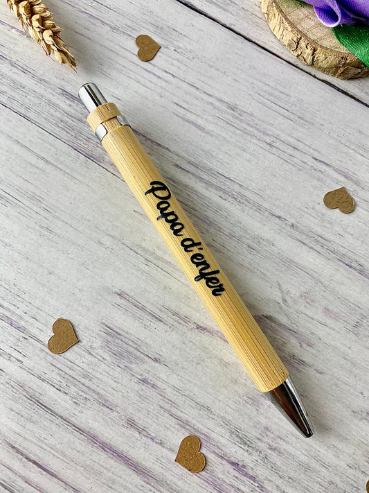 Stylo « Papa d’enfer »