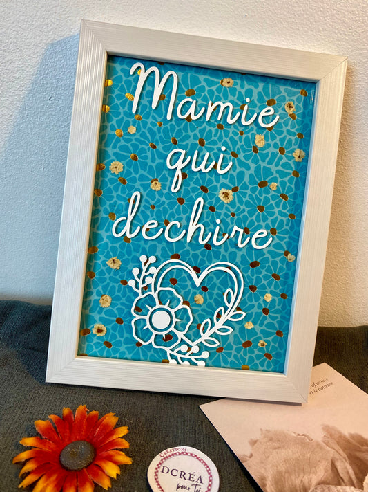 «Mamie qui déchire» 13x18cm