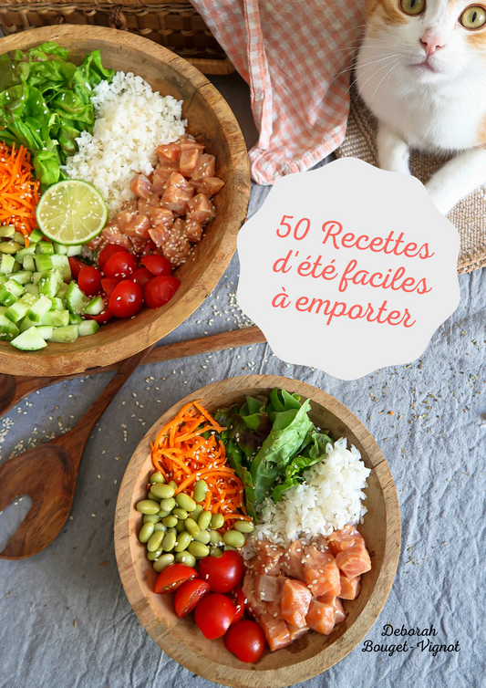 Ebook "50 recettes d'été faciles à emporter"