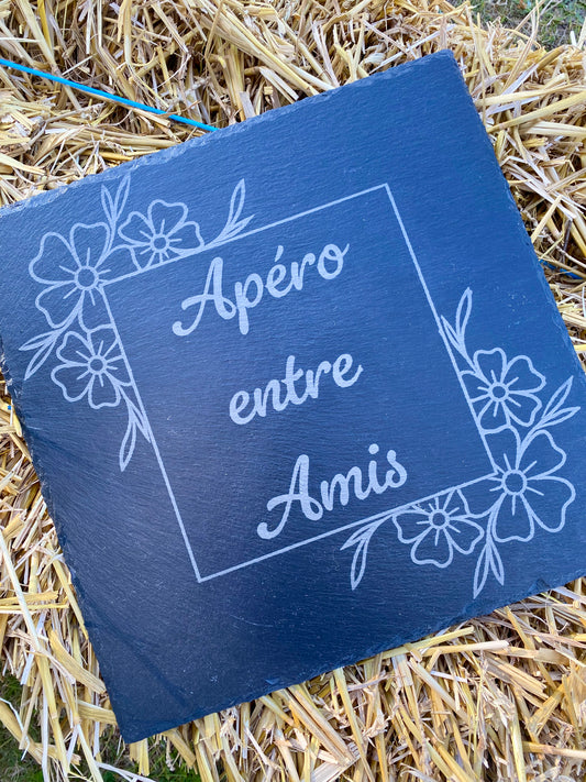 Ardoise "Apéro entre amis"